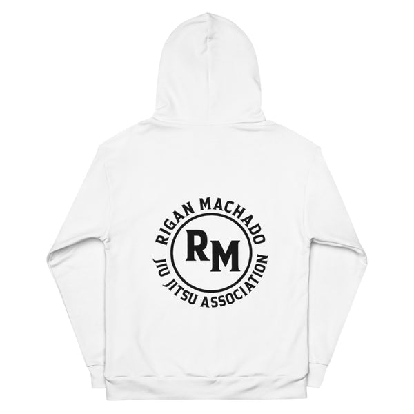 Rigan Machado BJJ Hoodie (white edition)