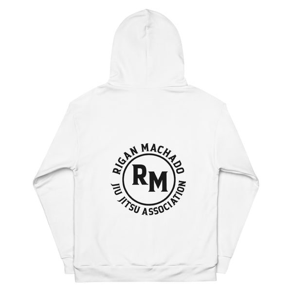 Rigan Machado BJJ Hoodie (white edition)