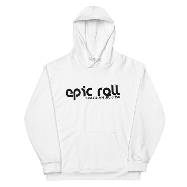 Epic Roll Hoodie (Classic White + Black)