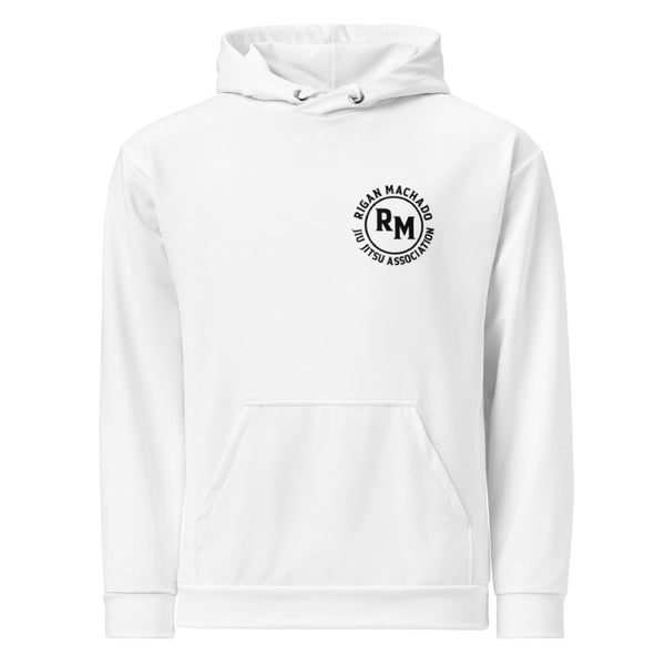 Rigan Machado BJJ Hoodie (white edition)