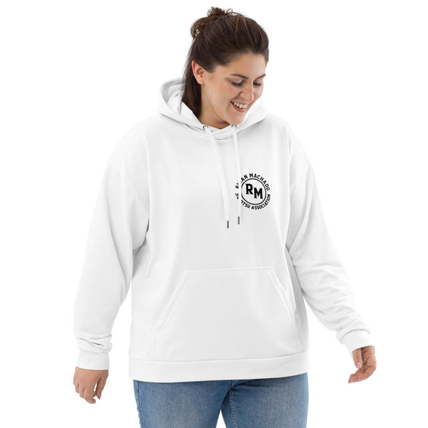 Rigan Machado BJJ Hoodie (white edition)