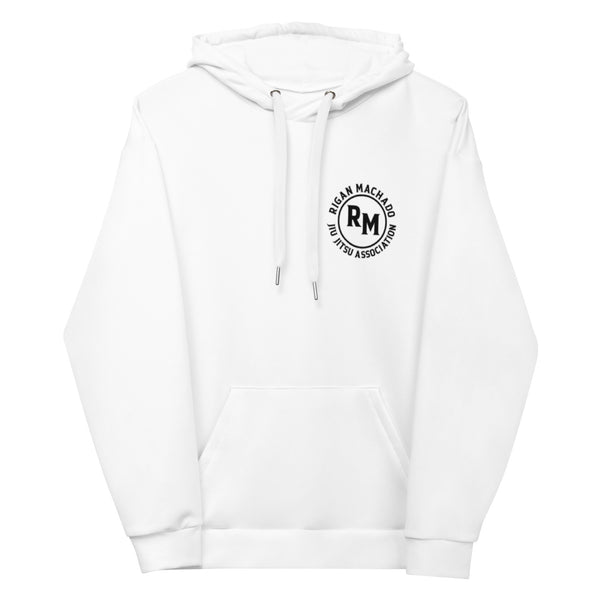 Rigan Machado BJJ Hoodie (white edition)