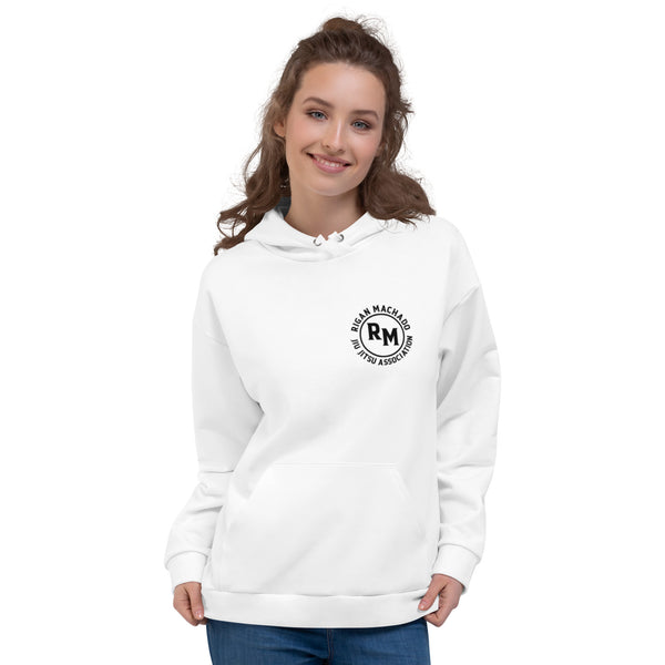 Rigan Machado BJJ Hoodie (white edition)