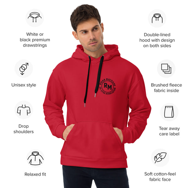 Rigan Machado BJJ Hoodie (Red Edition)