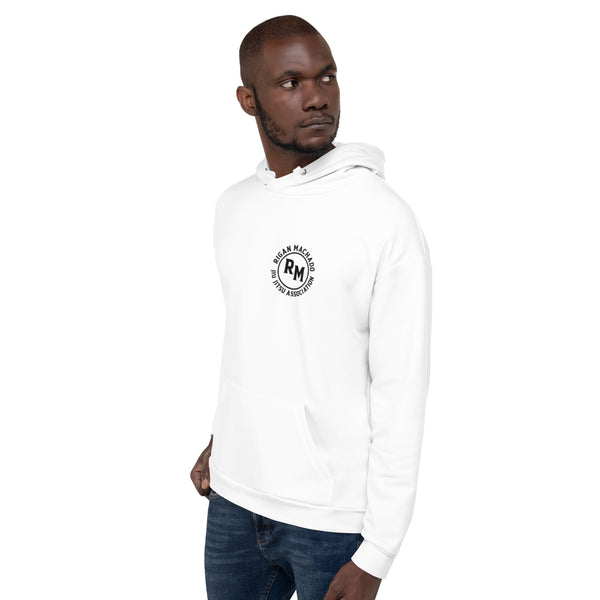 Rigan Machado BJJ Hoodie (white edition)