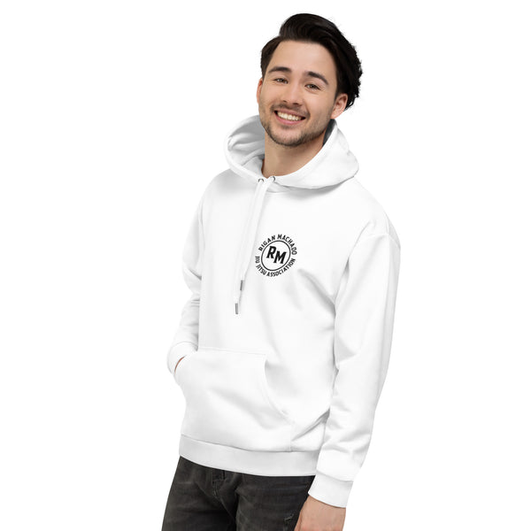 Rigan Machado BJJ Hoodie (white edition)