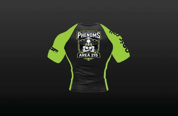 Philadelphia Phenoms Season 10 Full nogi Kit- Black & Green
