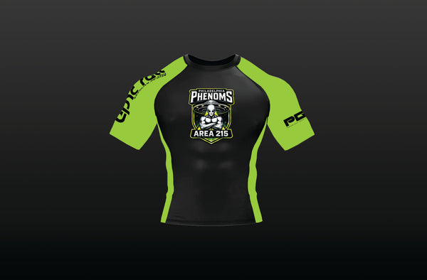 Philadelphia Phenoms Season 10 Full nogi Kit- Black & Green
