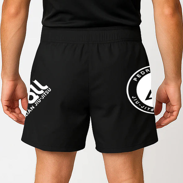 Pedro Sauer - Classic Black Grappling Board Shorts