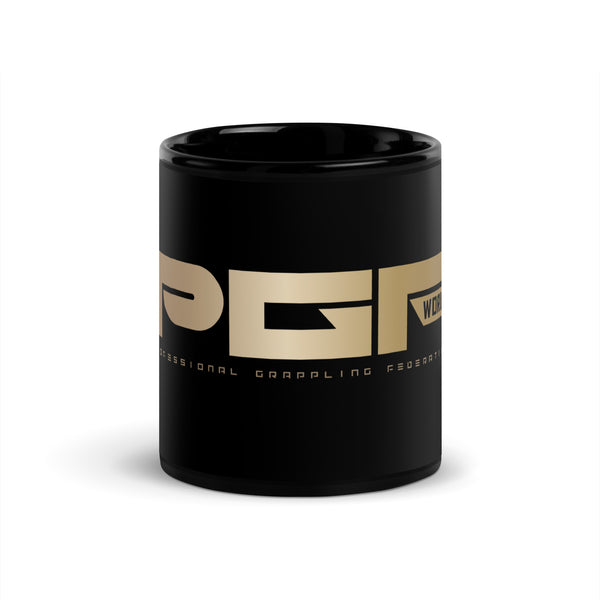 PGF Black Glossy Mug