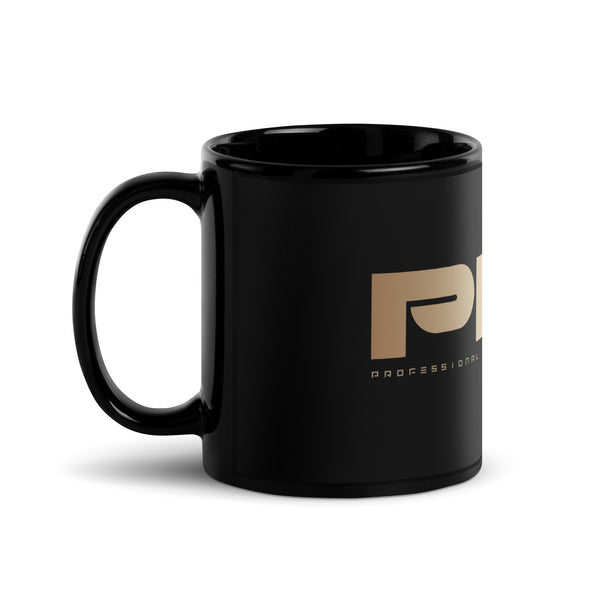 PGF Black Glossy Mug