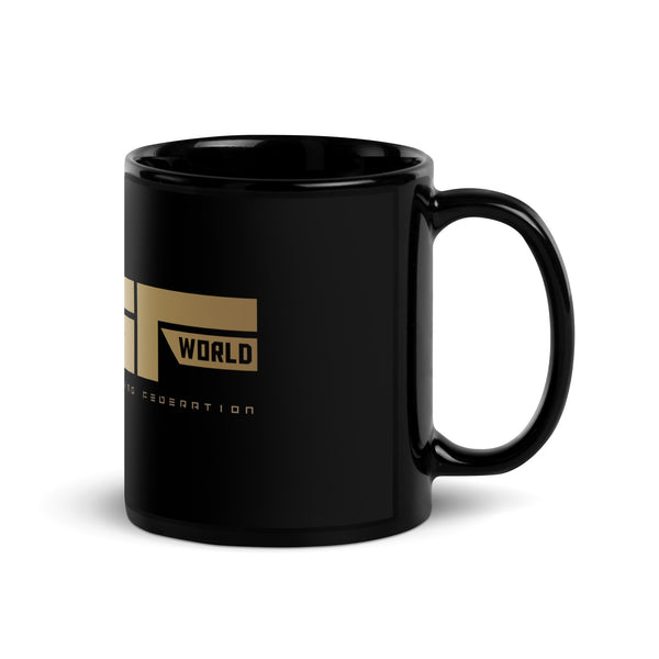 PGF Black Glossy Mug