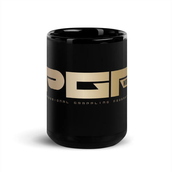 PGF Black Glossy Mug