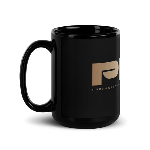 PGF Black Glossy Mug