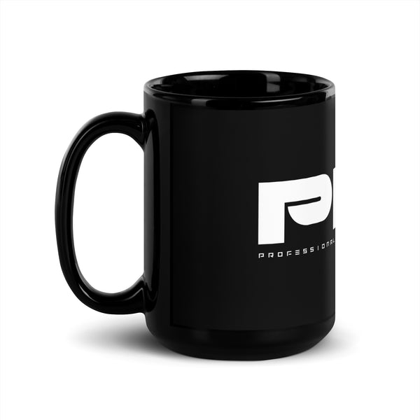 PGF Black Glossy Mug (whte)