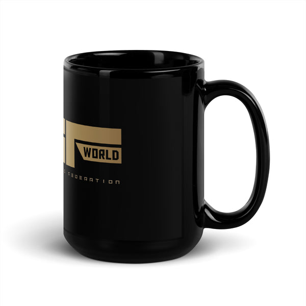 PGF Black Glossy Mug