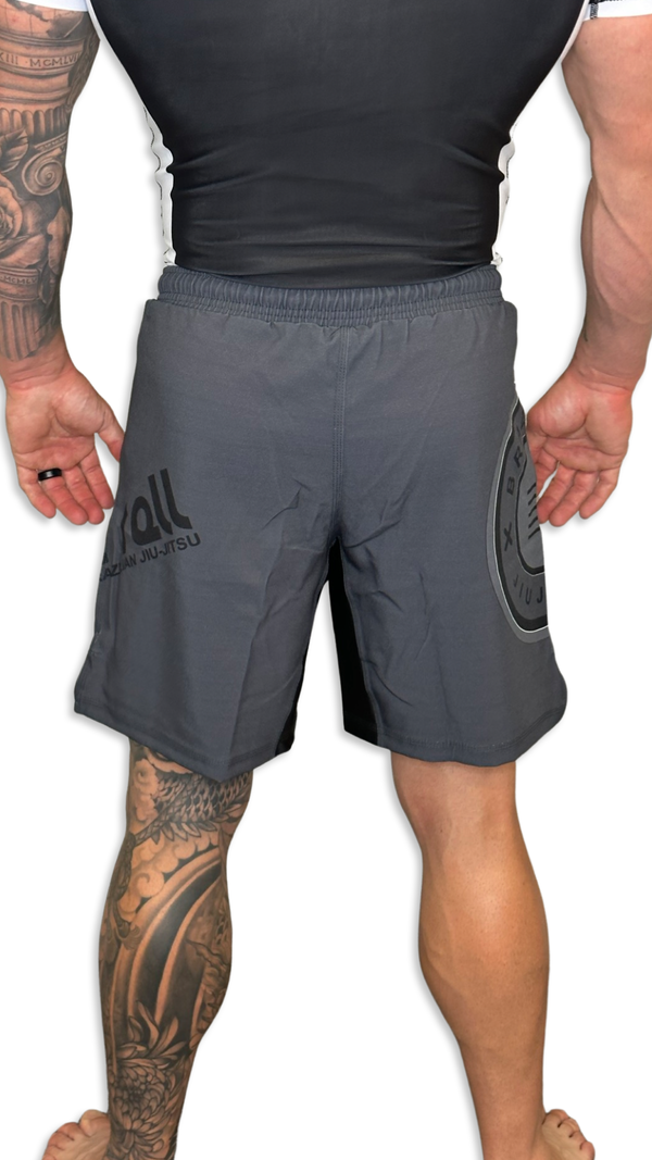 Epic Grappling Shorts (Elastic Waistband) Ocean Storm