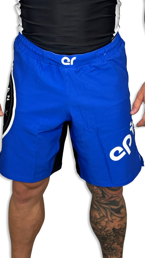 Epic Fight Shorts (Elastic Waistband) Ocean Blue