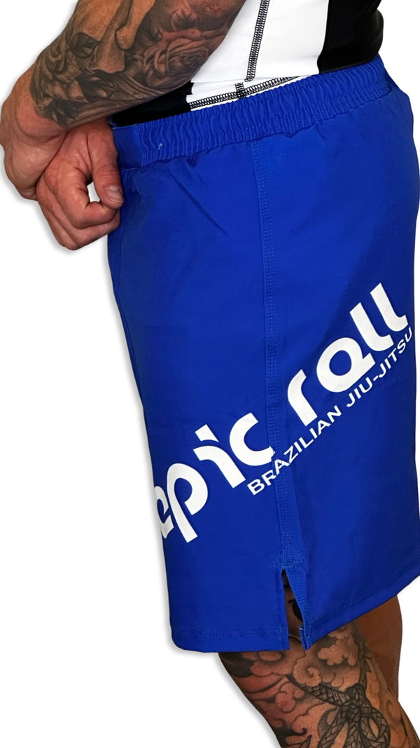 Epic Fight Shorts (Elastic Waistband) Ocean Blue