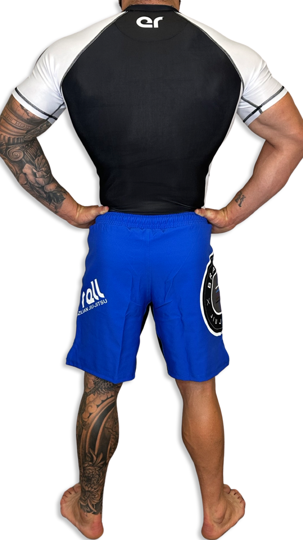 Epic Fight Shorts (Elastic Waistband) Ocean Blue