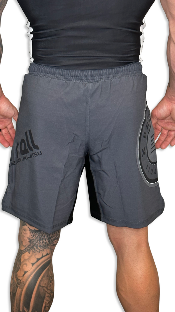 Epic Grappling Shorts (Elastic Waistband) Ocean Storm