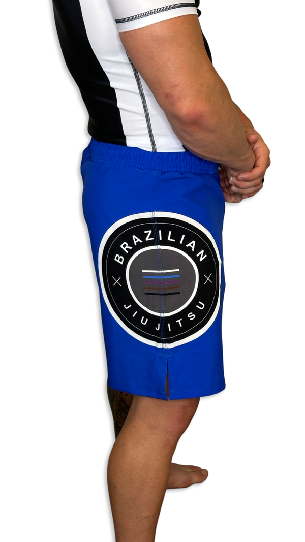 Epic Fight Shorts (Elastic Waistband) Ocean Blue