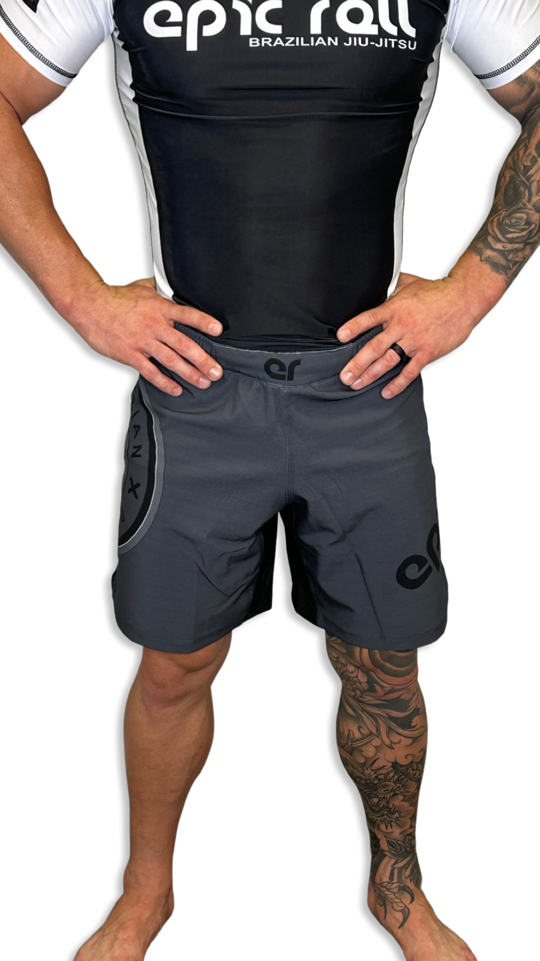 Jiu jitsu 2025 compression shorts