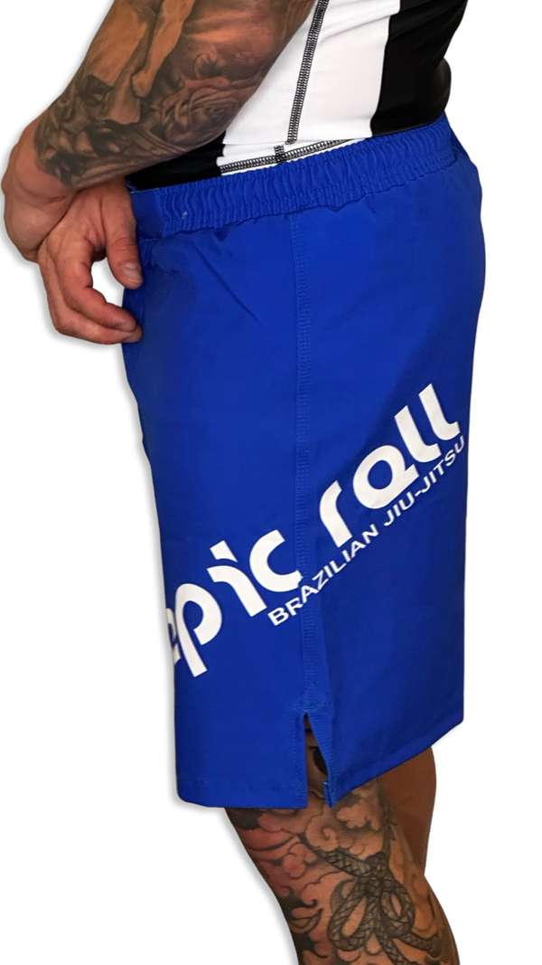 Epic Fight Shorts (Elastic Waistband) Ocean Blue