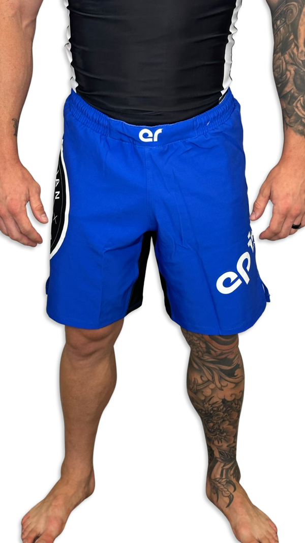 Epic Fight Shorts (Elastic Waistband) Ocean Blue