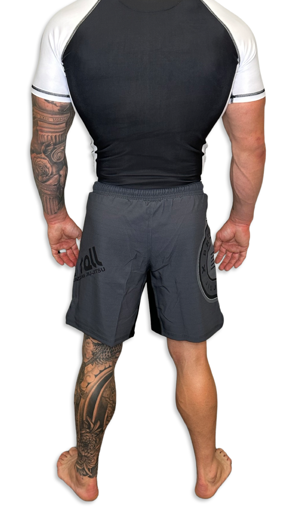 Epic Grappling Shorts (Elastic Waistband) Ocean Storm