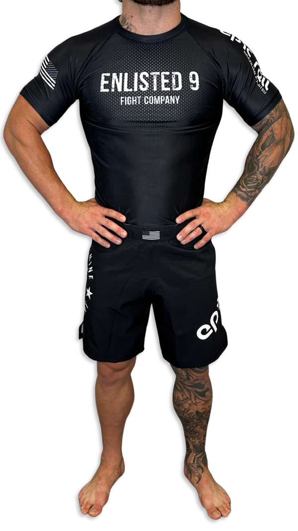 Enlisted Nine FIGHT COMPANY ( Fight Shorts)