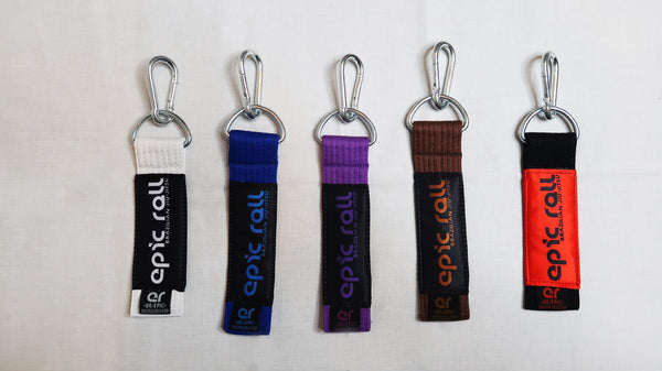 Purple Belt Keychain