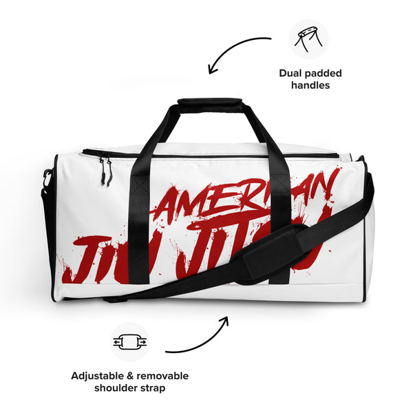 Epic Roll Gear Bag (American Jiu Jitsu White and Red)