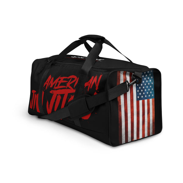 jiu jitsu gear bag Epic Roll Gear Bag (American Jiu Jitsu Black and Red)