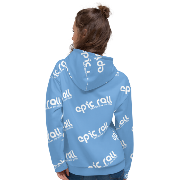 Epic Roll Hoodie (Classic Logo Baby Blue)
