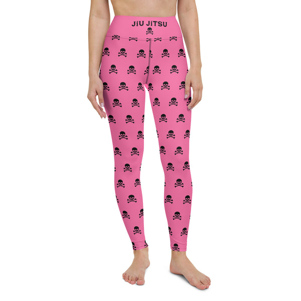 Women's Leggings (Pink Pirate)