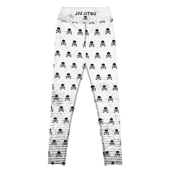 Women's Leggings (B&W Pirate)