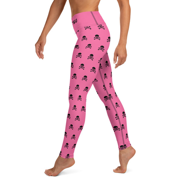 Women's Leggings (Pink Pirate)