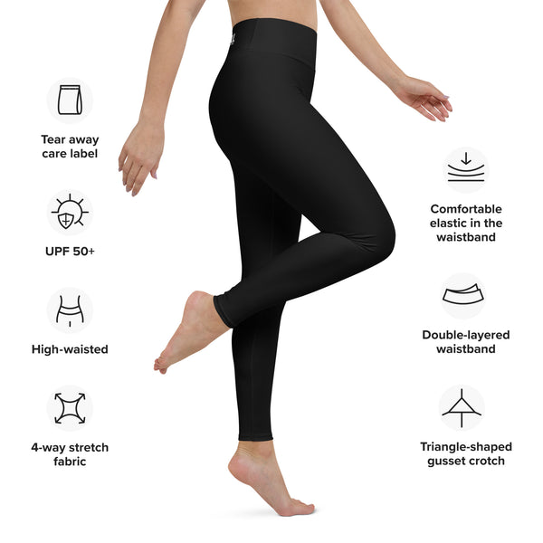 Women's Leggings (Black + White)