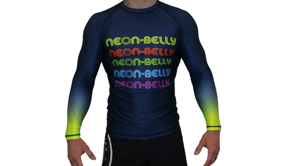 Neon Belly Rash guard (Long sleeve)