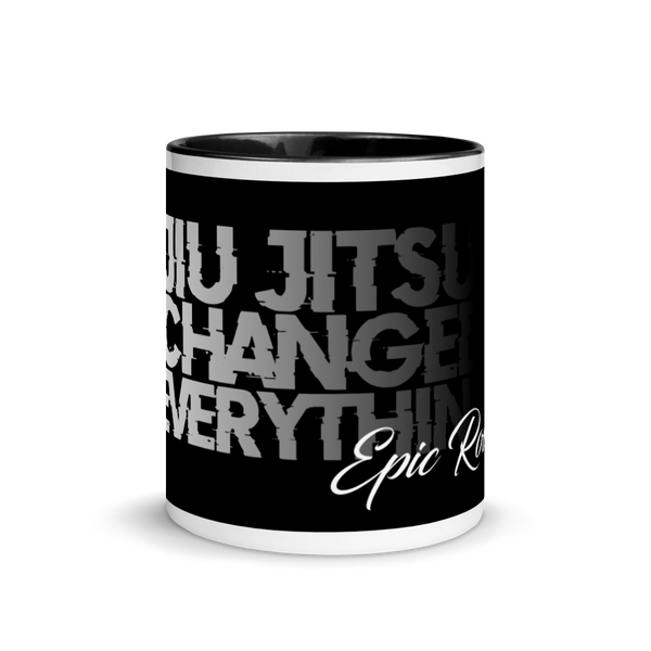 Epic Mug - Jiu Jitsu Changed Everything (Monochrome)