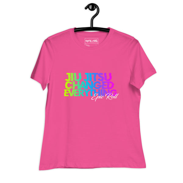 Women's Tee (Jiu Jitsu Changed Everything / Spectral Color)