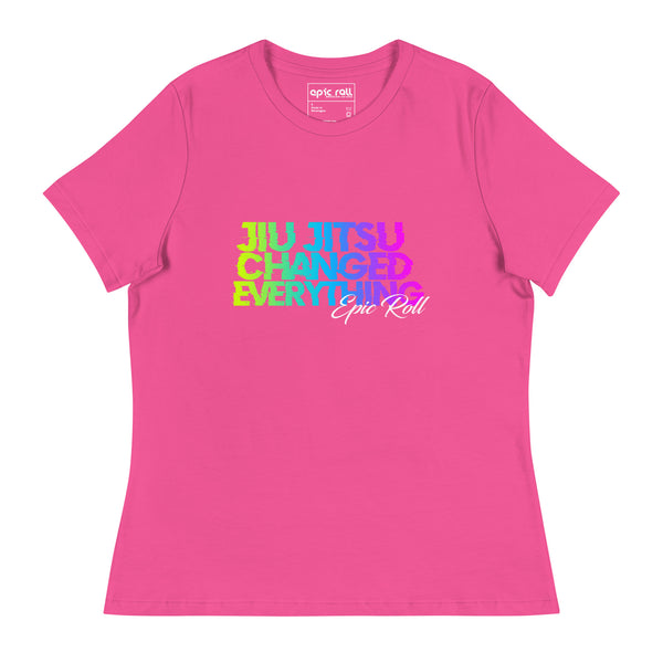 Women's Tee (Jiu Jitsu Changed Everything / Spectral Color)