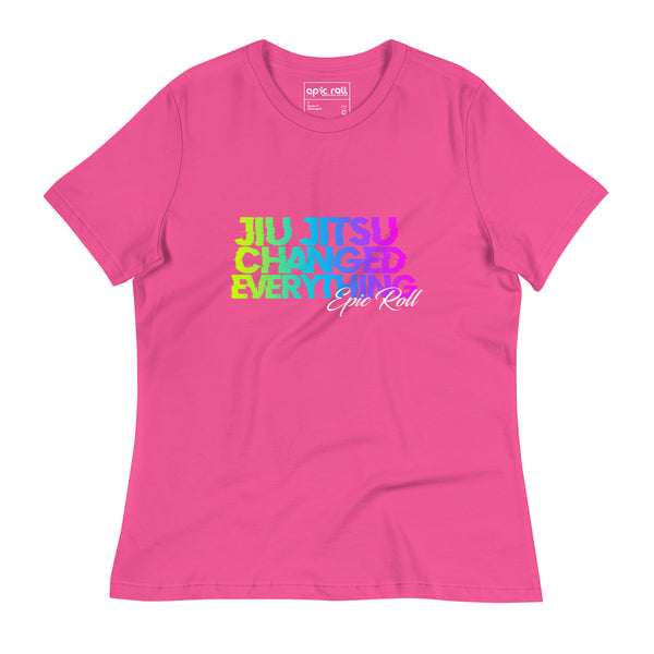 Women's Tee (Jiu Jitsu Changed Everything / Spectral Color)