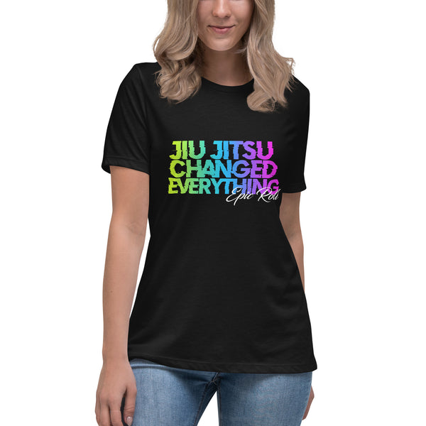 Women's Tee (Jiu Jitsu Changed Everything / Spectral Color)