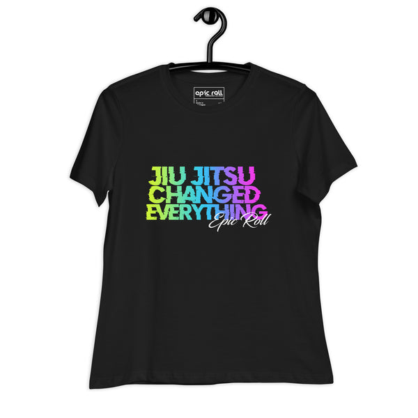 Women's Tee (Jiu Jitsu Changed Everything / Spectral Color)