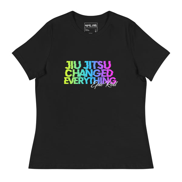 Women's Tee (Jiu Jitsu Changed Everything / Spectral Color)