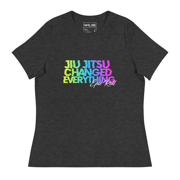 Women's Tee (Jiu Jitsu Changed Everything / Spectral Color)