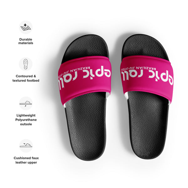 Women's slides (Hot Pink)
